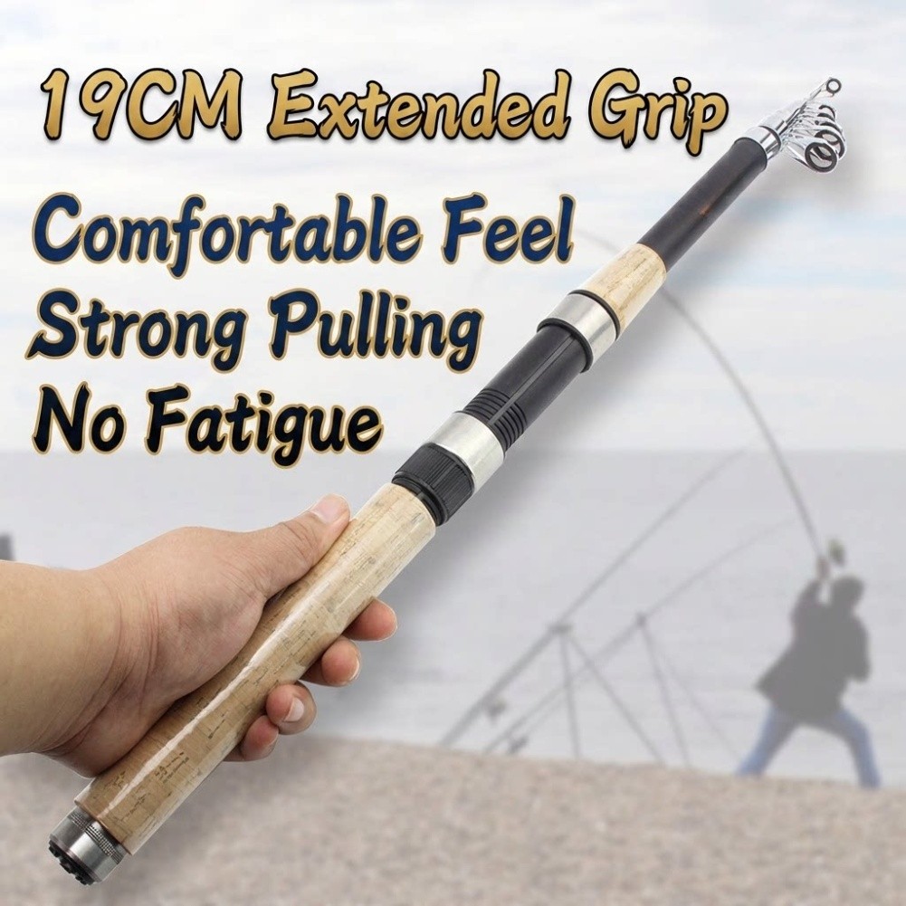Fishing Rod Telescopic - Telescopic Fiberglass Fishing Rod 2.1m to