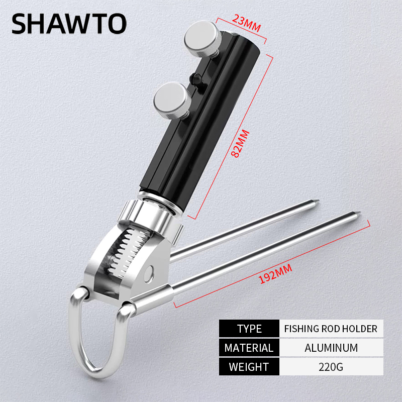Shawto Aluminum Alloy Universa - Fishing Rod Rack 评论和价格
